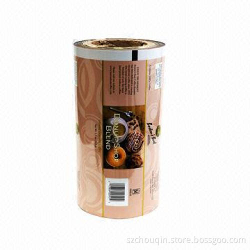 Film Roll Stock for Biscuits Packaging, REACH and RoHS Marks